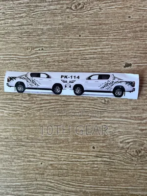 Hilux 3D Body Sticker Brand New Modern Design