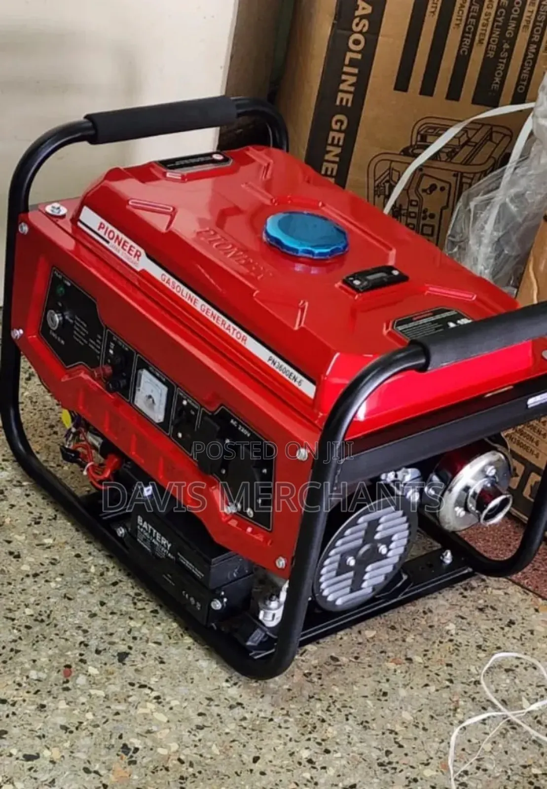 3.5kva Pioneer Gasoline Generator