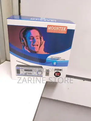 Moontek Amplifier Hi-Fi Stereo Audio With Bluetooth