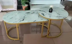 White Nesting Coffee Table