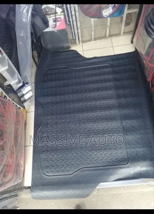 Rubber Car Black Boot Mats/ Car Boot Mats