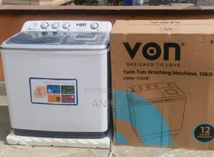 Von 13kgs Wash/Spin With Air Dry Laundry Machine