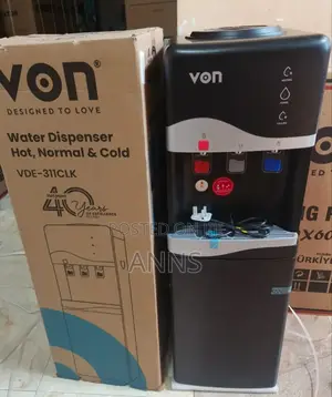 Von 3 Tap Hot Cold Normal Top Load Dispenser
