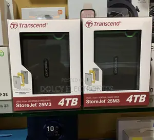 Transcend 4tb Storejet External Hard Drive