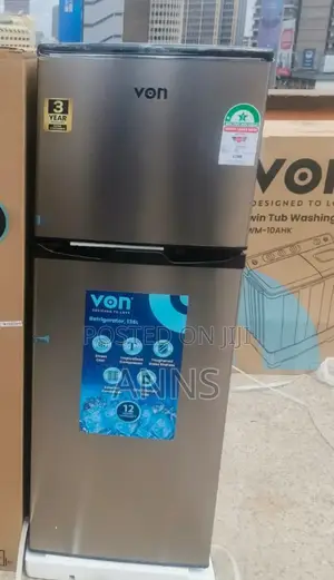 Von 138L Silver Dark Best Refrigerator