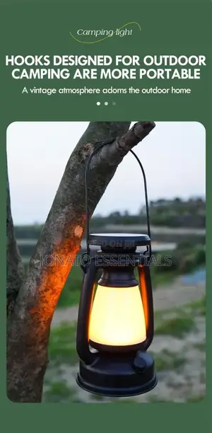 Solar-Powered Led Camping Lantern
