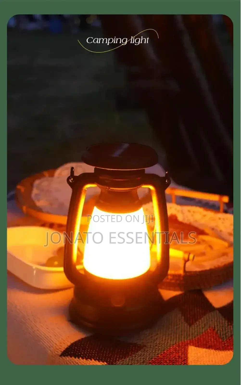 Solar-Powered Led Camping Lantern