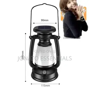 Solar-Powered Led Camping Lantern