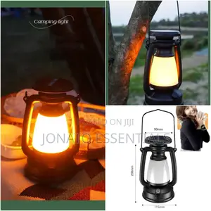 Solar-Powered Led Camping Lantern