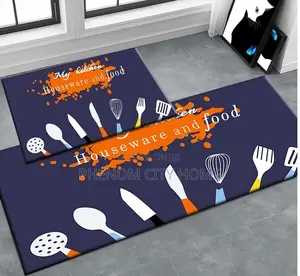 Dark Coloured Affordable Mats for Kitchen
