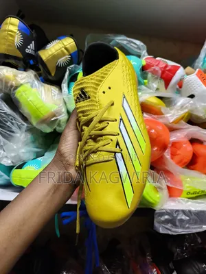 Yellow Adidas Football Boots (Size 41_ 45)