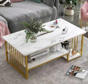 Luxury Marble Coffee Table- White