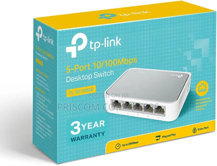 Tp-Link TL-SF1005D 10/100mbps Desktop Switch