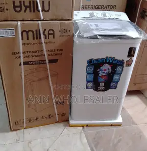 White 6 KGS Washing Machine Mika WM-5