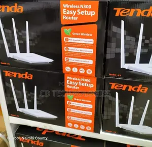 Tenda Router F3 300mbps Wifi 2.4ghz