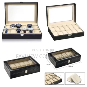 12 Slots Watch Organizer/Storage Box