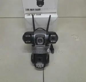 4G Triple Lens PTZ Camera Security Outdoor CCTV Camera