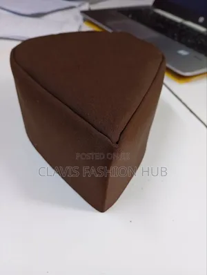 Brown Oval Cap for the African Man