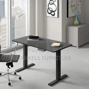 1400mm Black Electric Table