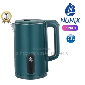 Nunix Sjn001 Plastic Coated Electric Kettle 2.5l