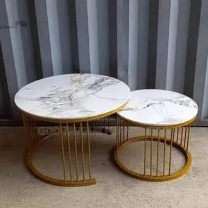 Modern Luxury Marble Top Nesting Table Jk9w