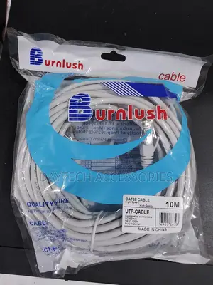 Burnlush Cat6 Network Cable (10m) Normal Quality