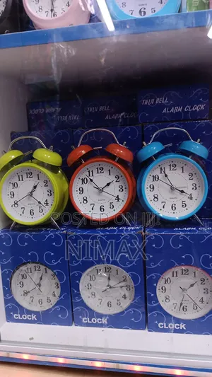 Alarm Clock Assorted Colours