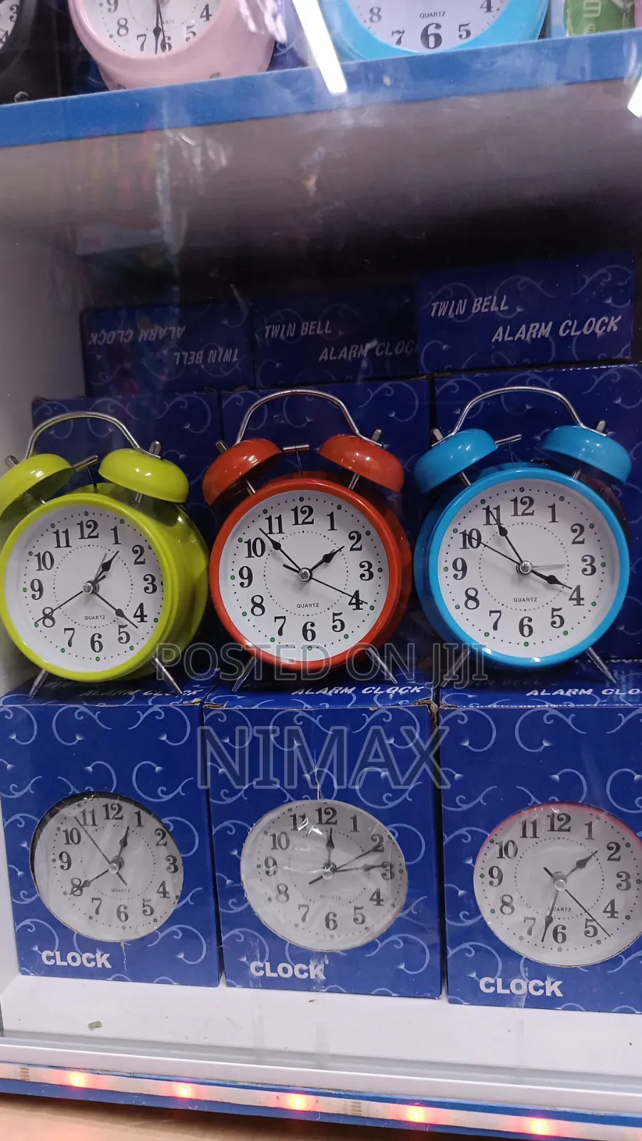Alarm Clock Assorted Colours