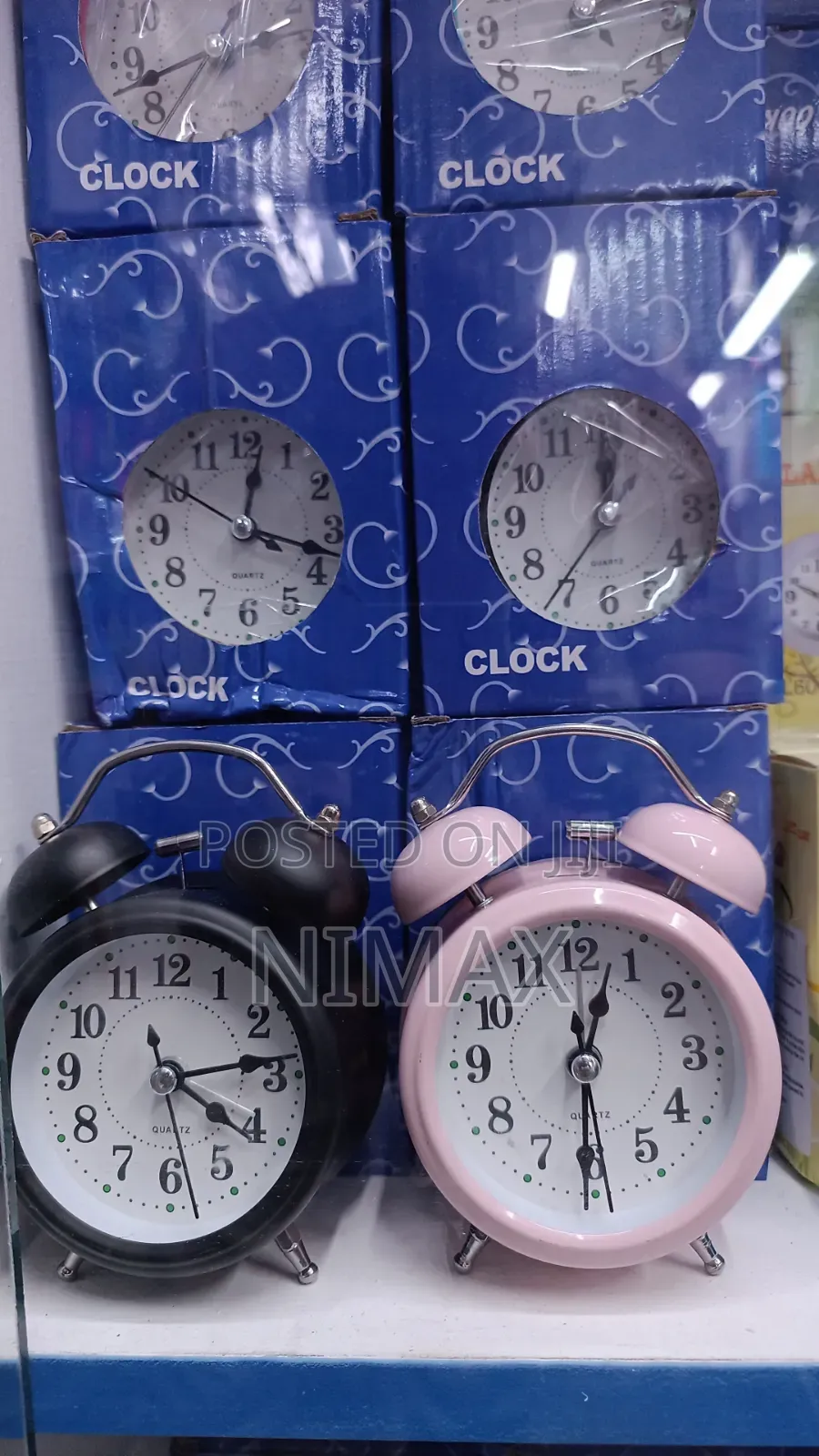 Alarm Clock Assorted Colours