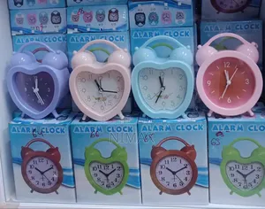Mini Alarm Clock Multi Coloured
