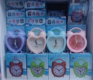 Mini Alarm Clock Multi Coloured
