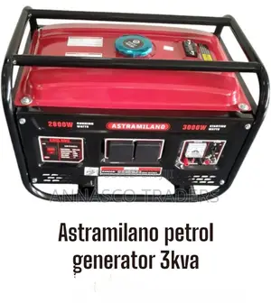 Powerful Astramilano Petrol Generator 3kva (Key)