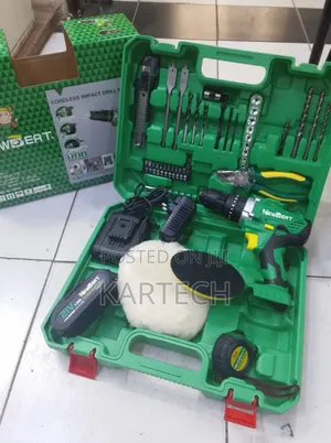 Newbeat Portable 21V Cordless Impact Drill Set