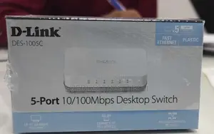 D-link DES-1005C/B 5 Port 10/100base-t Unmanged Switch