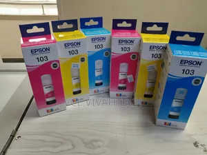 Epson 103 Yellow Cyan Magenta Ink