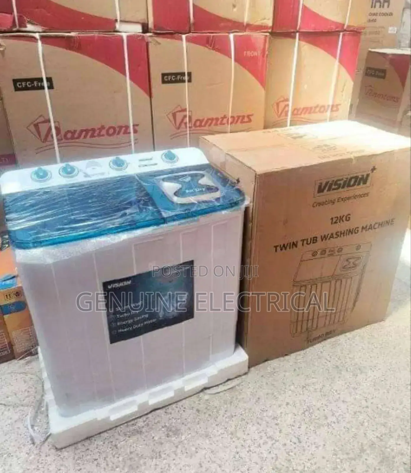 Brand New Vision 12kg Washing Machine