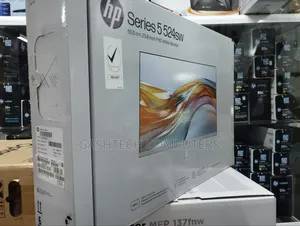 HP Series 5 23.8 Inch FHD (1920x1080)White Monitor 524sw