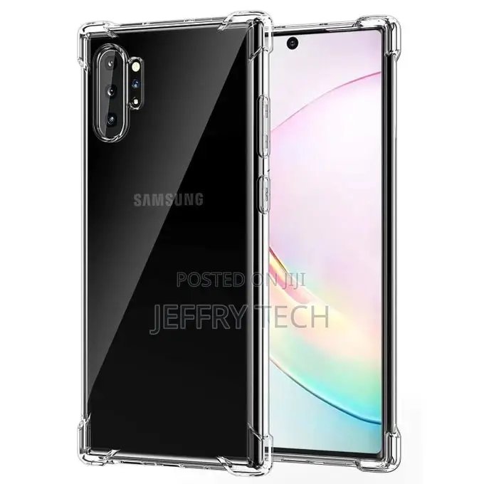 Soft-Sides Crystal Clear Case for Galaxy Note 10+ (Plus)