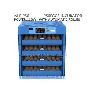 AC/DC 256 Eggs Incubator With Automatic Rollers