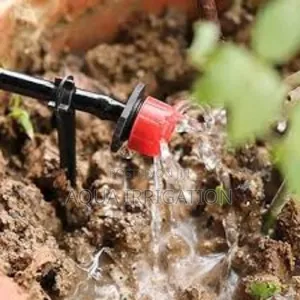 No-Waste Irrigation With Adjustable Button Drippers