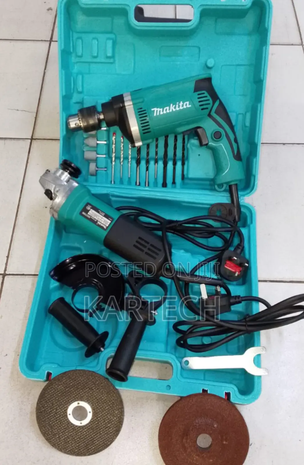 Makita Combo Angle Grinder+Hammer Drill