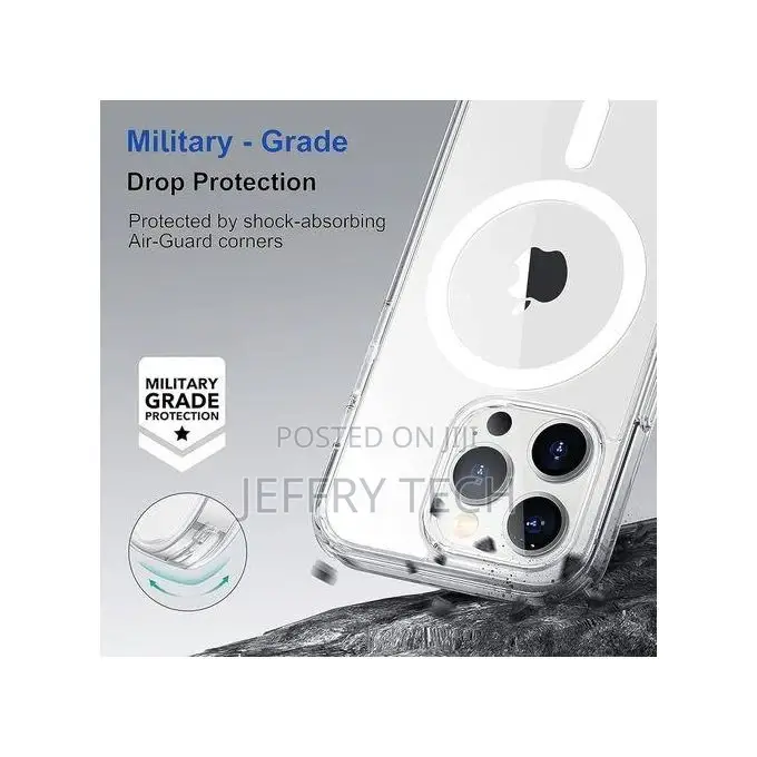 iPhone 16 Pro Max Case Clear, With Magsafe)Anti-Yellowing