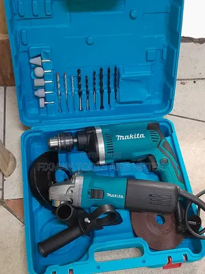 Makita Drill Grinder Set Heavy Duty