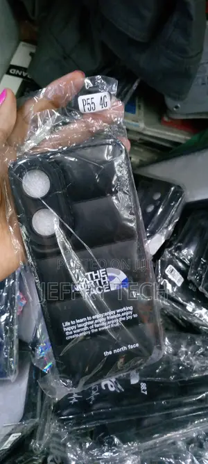 Itel P55 4G Back Cover Puffer Soft Protective Case