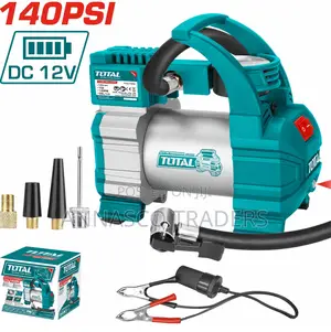 Powerful Total TTAC1406 Auto Air Compressor 10A