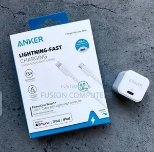 Anker Nano Charger (20W) With Lightning Cable