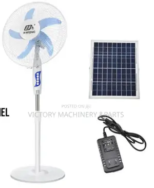 Stand Fan With Solar Panel and Charger Mode:3083