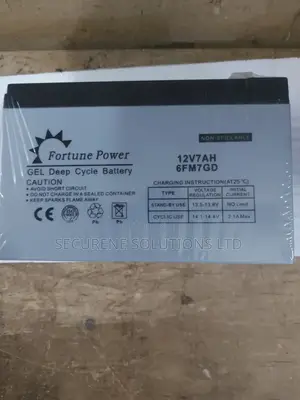 Fortune Power 12V 7ah Gel Deep Cycle Battery.