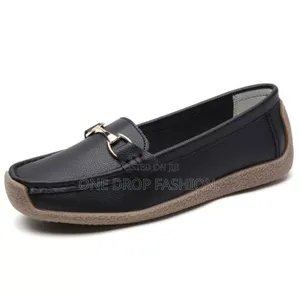 Black Ladies Loafers