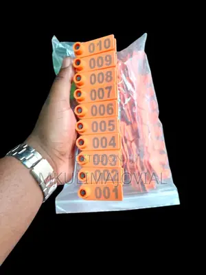Sheep/Goat Ear Tags Pack(100pcs)Numbered 001-100